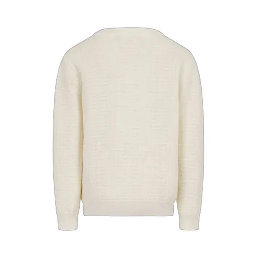 Textured Cotton Sweater