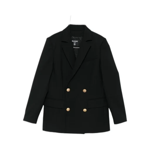 Buttoned Double-Breasted Jacket