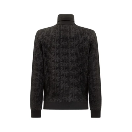 Balmain Kids Roll-Neck Knitted Jumper