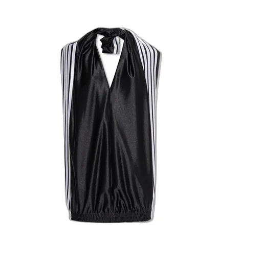 V-Neck Sleeveless Mini Dress