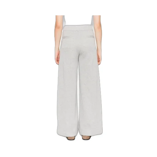 Drawstring-Waist Wide-Leg Trousers