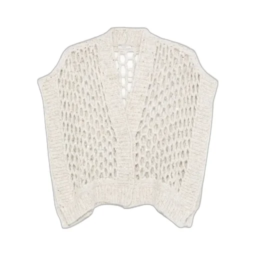 Peserico Perforated Sleeveless Knitwear