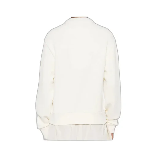 Moncler Logo Patch Crewneck Sweatshirt