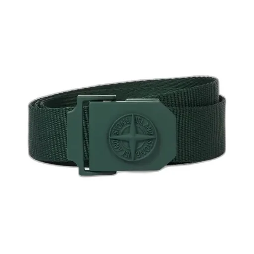 Stone Island Logo Compass Box Buckle Belt