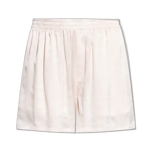 Monogram Elastic Waist Shorts