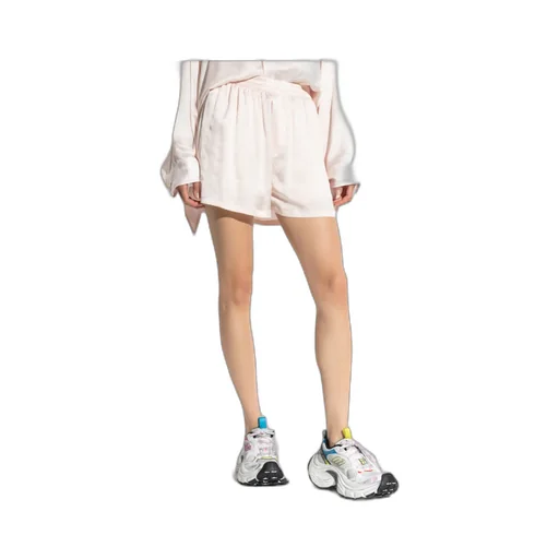 Monogram Elastic Waist Shorts