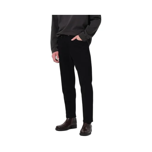 Agolde Buttoned Straight-Leg Jeans