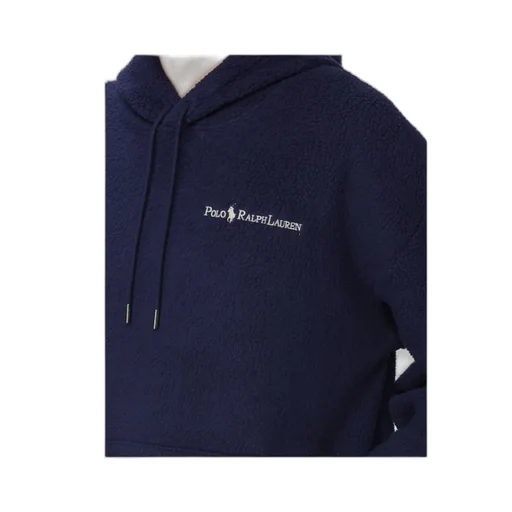 Polo Ralph Lauren Logo Embroidered Drawstring Hoodie