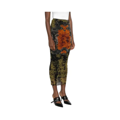 Mesh Long Skirt Printed MÉDaillon