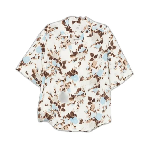 Lapel Short-Sleeved Shirt