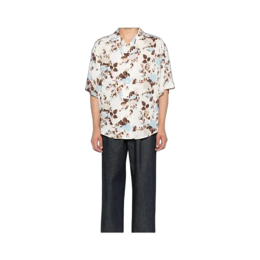 Lapel Short-Sleeved Shirt