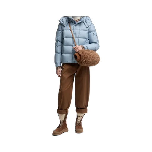 Moncler Maya 70 Hooded Short Down Jacket