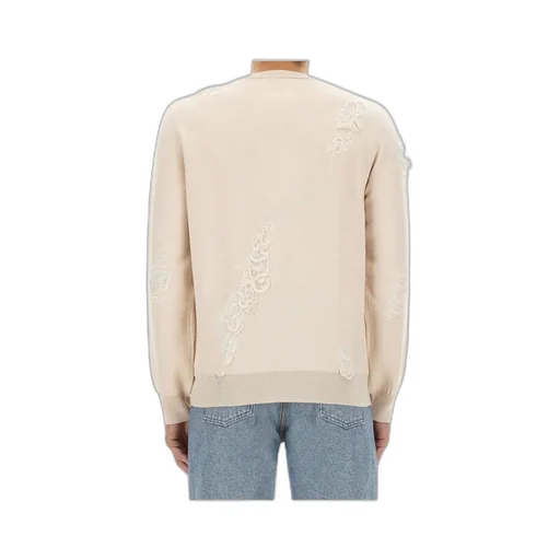 Mm6 Maison Margiela Distressed Knitted Jumper