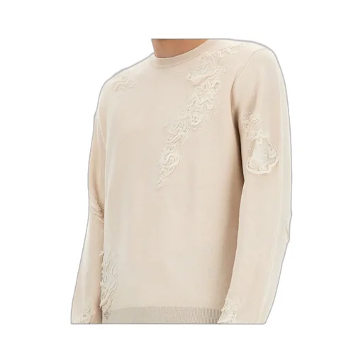 Mm6 Maison Margiela Distressed Knitted Jumper