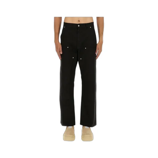Mm6 Maison Margiela Stitch Detailed Utility Jeans