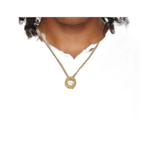 Mm6 Maison Margiela Ring-Pendant Necklace