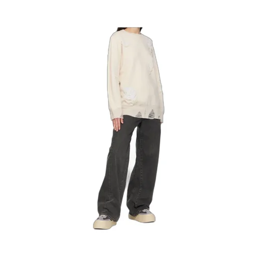 Mm6 Maison Margiela Distressed Crewneck Sweatshirt