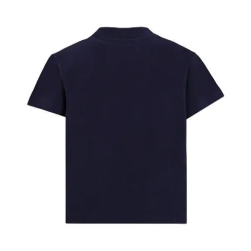Palm Angels Kids Mock-Neck Logo Printed T-Shirt