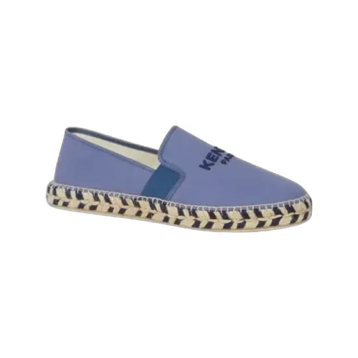 Kenzo Logo Embroidered Slip-On Shoes