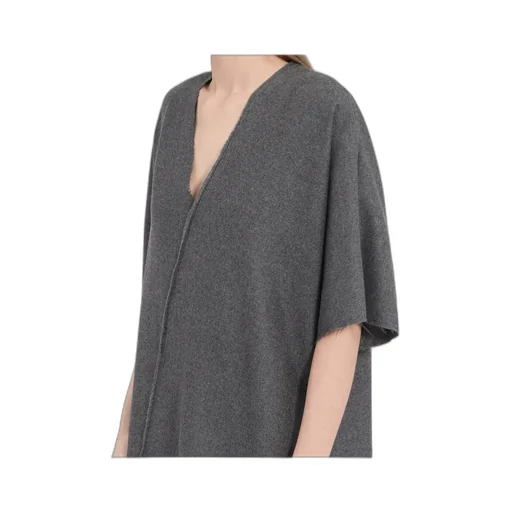 Mm6 Maison Margiela Short-Sleeved V-Neck Dress