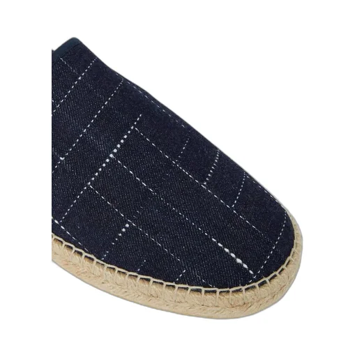 Kenzo Stitch Detailed Slip-On Shoes