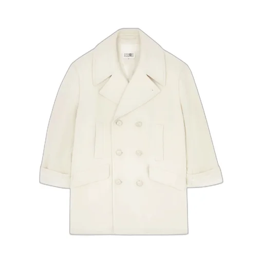 Mm6 Maison Margiela Double-Breasted Oversized Coat