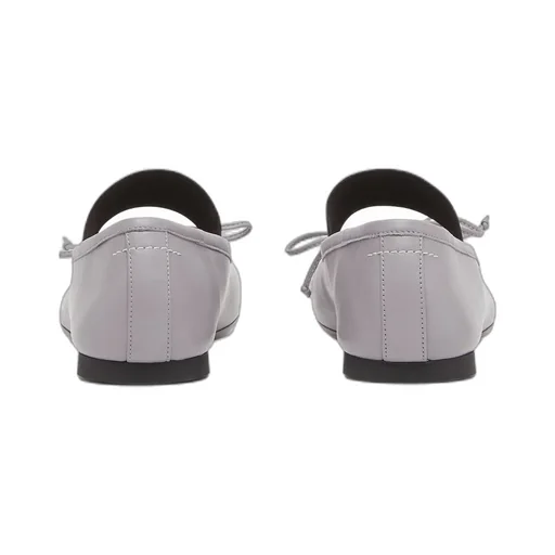Mm6 Maison Margiela Anatomic Numbers-Motif Bow-Detailed Ballerinas
