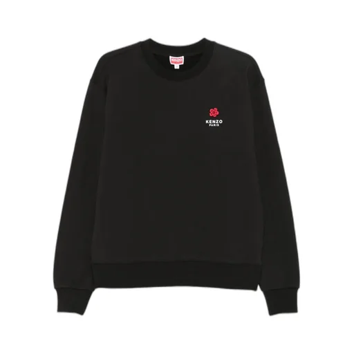 Kenzo Logo Embroidered Crewneck Sweatshirt