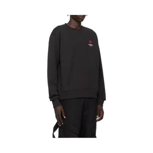Kenzo Logo Embroidered Crewneck Sweatshirt