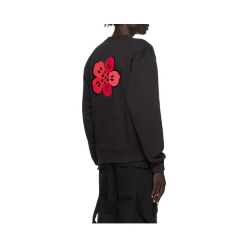 Kenzo Logo Embroidered Crewneck Sweatshirt