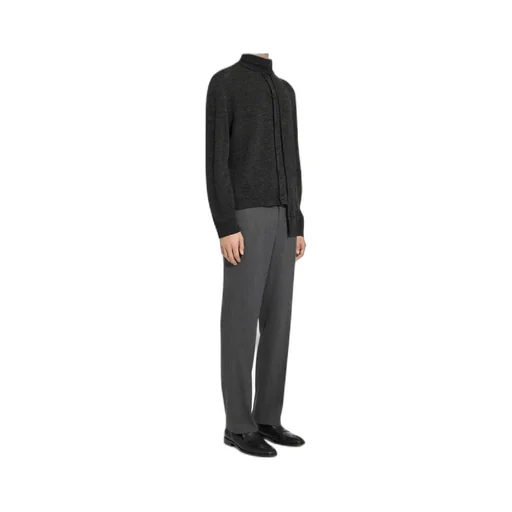 Mm6 Maison Margiela Scarf Knit Cardigan