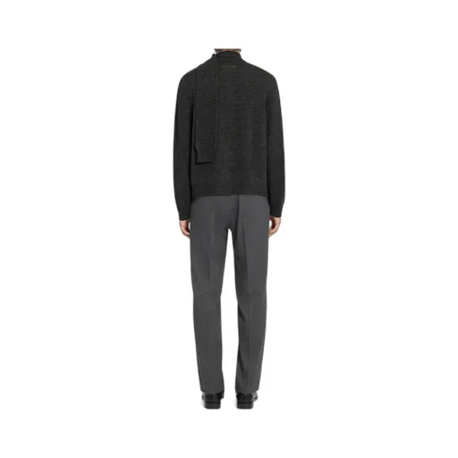 Mm6 Maison Margiela Scarf Knit Cardigan
