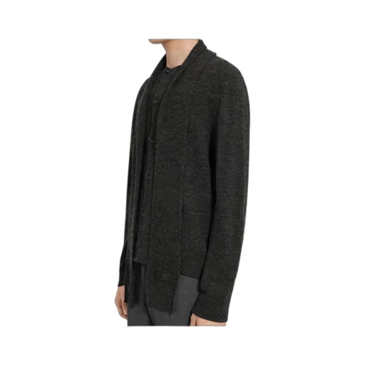 Mm6 Maison Margiela Scarf Knit Cardigan
