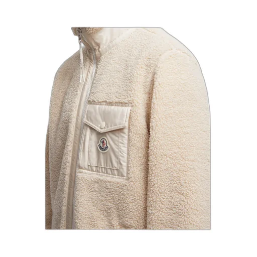 Moncler Teddy Zip-Up Sweatshirt
