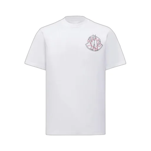Moncler Logo Printed Crewneck T-Shirt