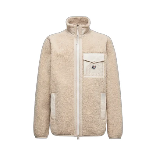 Moncler Teddy Zip-Up Sweatshirt