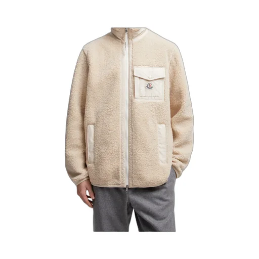 Moncler Teddy Zip-Up Sweatshirt