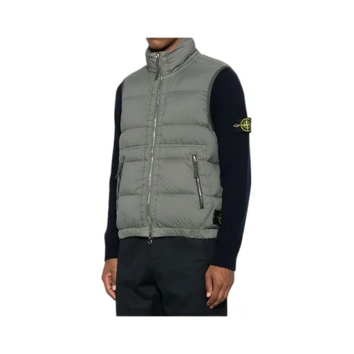 Stone Island Zip-Up Quilted Gilet