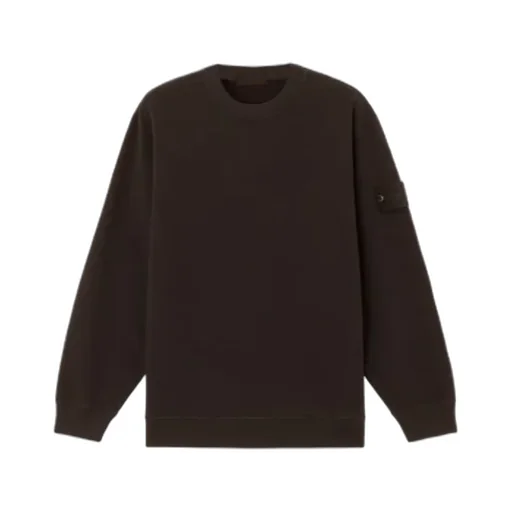 Stone Island Logo Patch Crewneck Sweatshirt