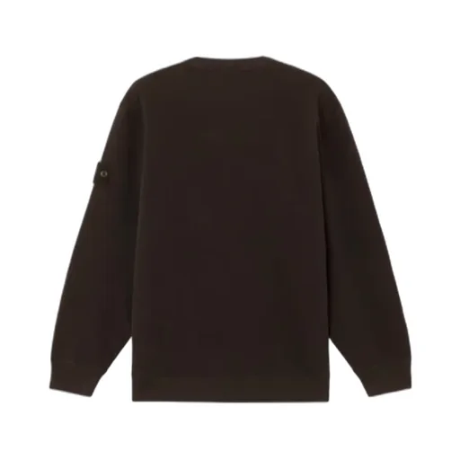 Stone Island Logo Patch Crewneck Sweatshirt