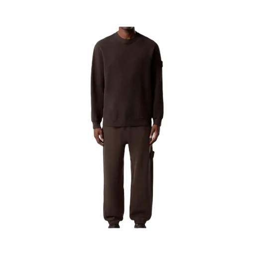 Stone Island Logo Patch Crewneck Sweatshirt