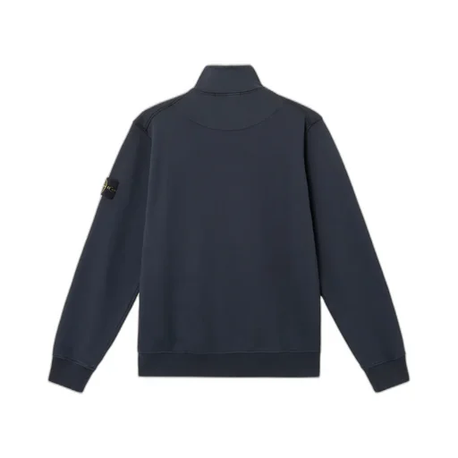 Stone Island Compass Patch Zip Up Sweatshirt