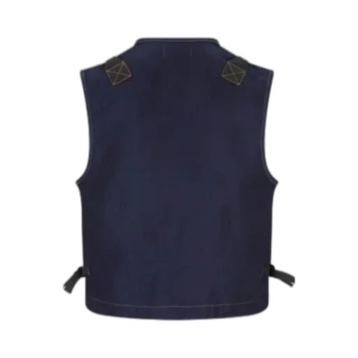 Stone Island Logo Patch Zipped Vest
