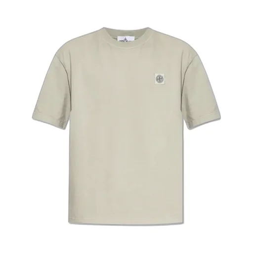 Stone Island Logo Patch Short Sleeve T-Shirt