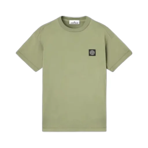 Stone Island Logo Patch Crewneck T-Shirt