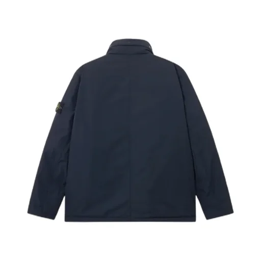 Stone Island Logo Patch Zip-Up Padded Jacket
