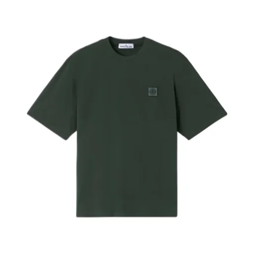 Stone Island Logo Patch Crewneck T-Shirt