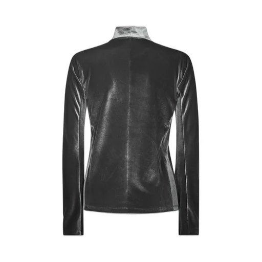 High-Neck Long-Sleeved T-Shirt