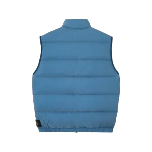 Stone Island Logo Patch Zip-Up Vest