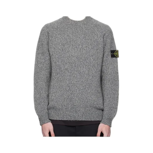 Stone Island Logo Patch Crewneck Sweater